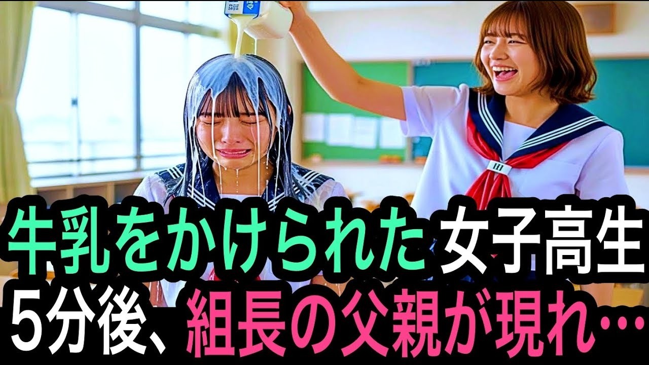 「うちの娘にこんな真似を？」教室に現れた“元組長の父”が、教師と生徒に静かに制裁を下す瞬間——【スカッと逆転劇】