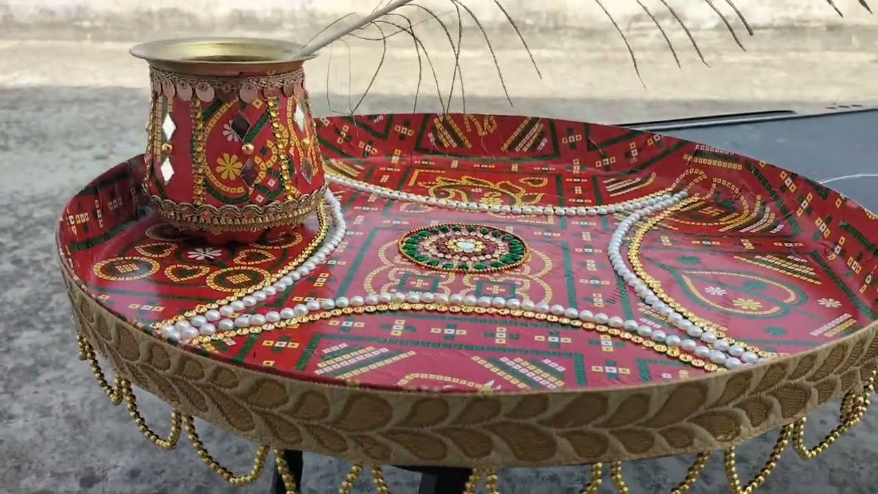 बहुत कम समय में खूबसूरत थाली सजाए || 