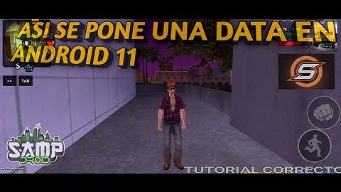 cómo poner una data modificada en samp launcher en Android 11