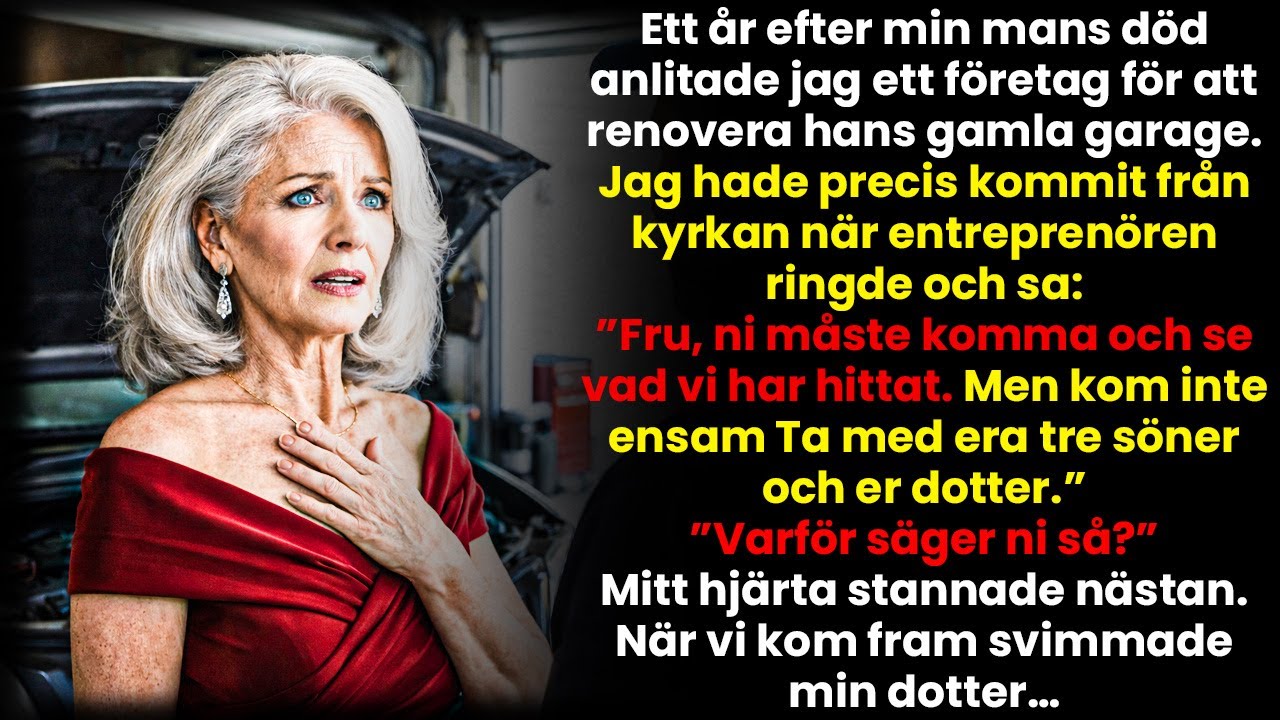 Mekanikern hittade något i mannens garage ”Ring sönerna – gå inte in ensam!” Hjärtat stannade…