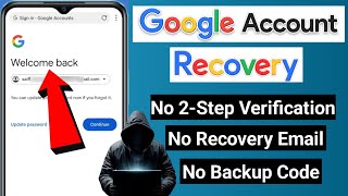 Google Account Recovery without recovery email and phone number | gmail account recovery 2026