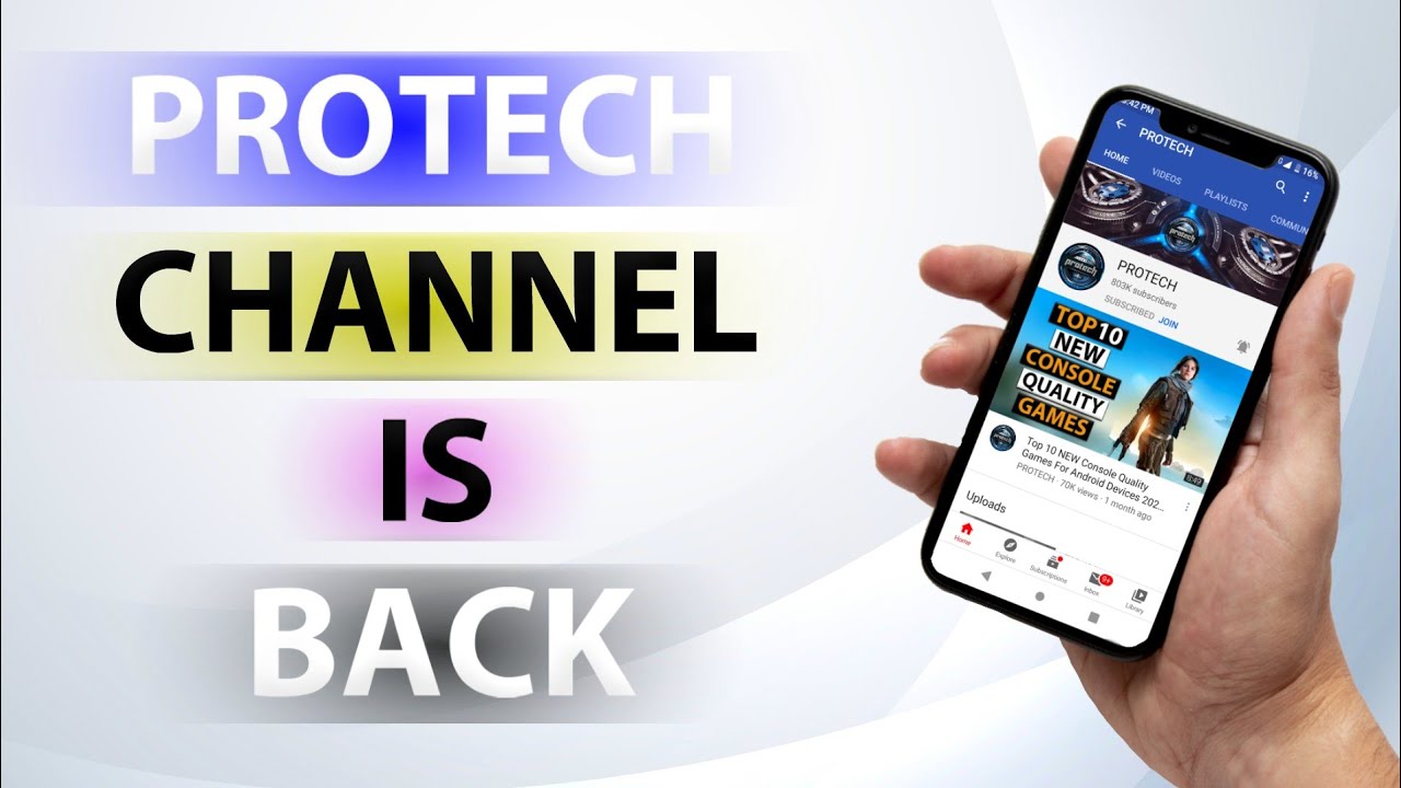 PROTECH CHANNEL IS BACK !! @PROTECHYT - YouTube
