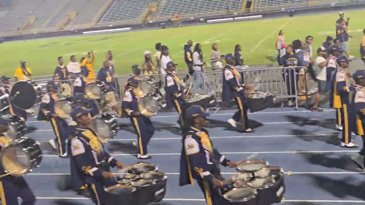 NC A&T State University Marching Band (BGMM) leaving the stadium 9/13/25