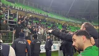 Sakaryasporun Manisa Fkya 2-0 Mağlup Olduğu Karşılaşmanın Ardından Yeşil Siyahlı Taraftarlar