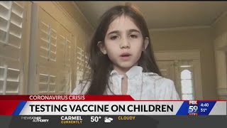 Pfizer starting to test vaccine on children