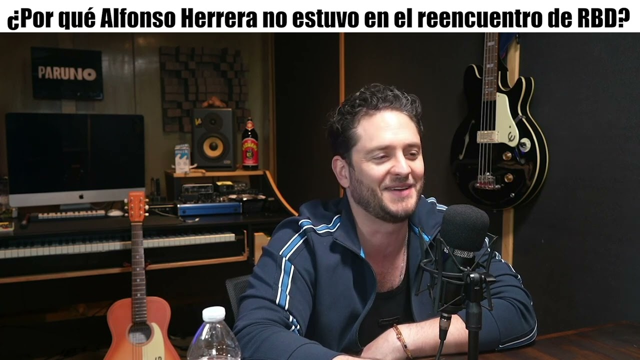 ¿Por qué Alfonso Herrera no estuvo en el reencuentro de RBD? | Charla con Christopher Uckermann