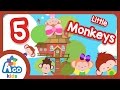 Five Little Monkeys | Nursery Rhymes | BINGOBONGO Learning