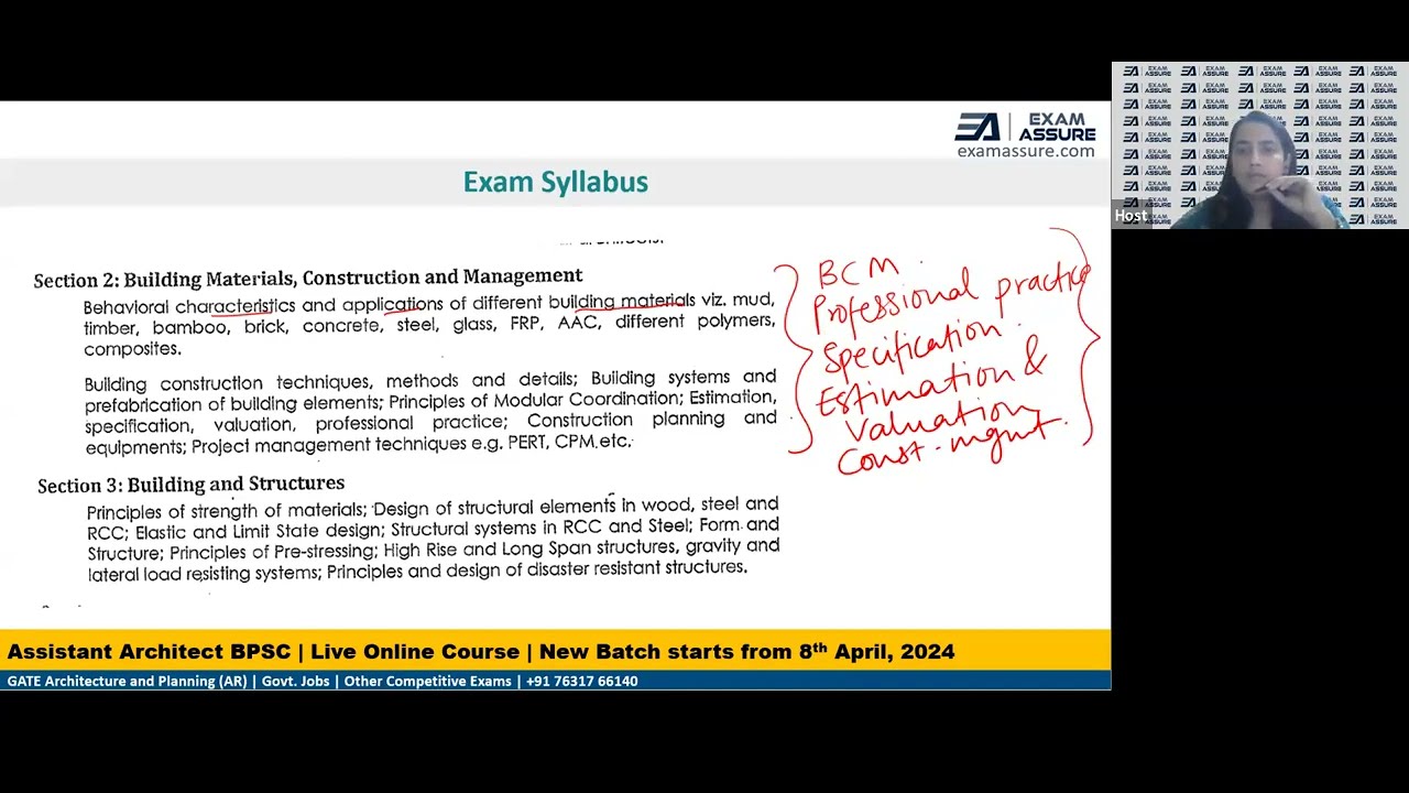 BPSC Assistant Architect Exam 2024 | Preparation Strategy | Exam Pattern | Marking Scheme | Syllabus