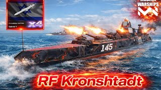 RF Kronshtadt Battleship 👈 🔥 #modernwarships 