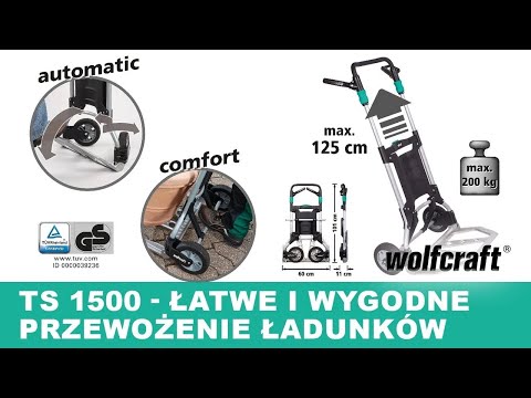 Wolfcraft 5525000 Transportna kolica - TS 1500 - video 7