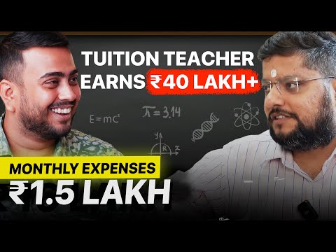 Tuition Teacher Earning ₹40 LAKH+ in Mumbai