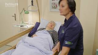 Das An Und Auskleiden Von Bettlägerigen Personen