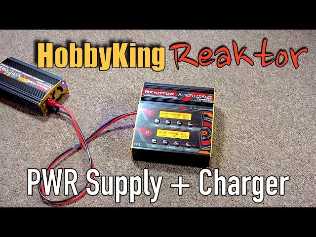 Turnigy Reaktor Charger + Power Supply Unboxing and Overview - YouTube