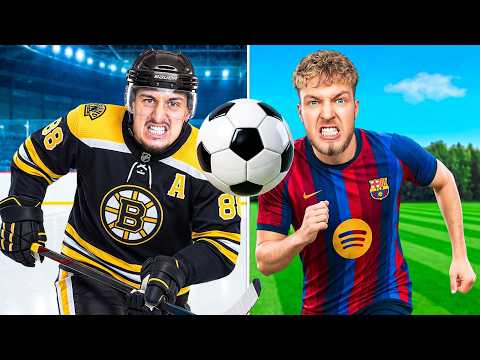 Dokážu Porazit Hokejistu ve Fotbale?