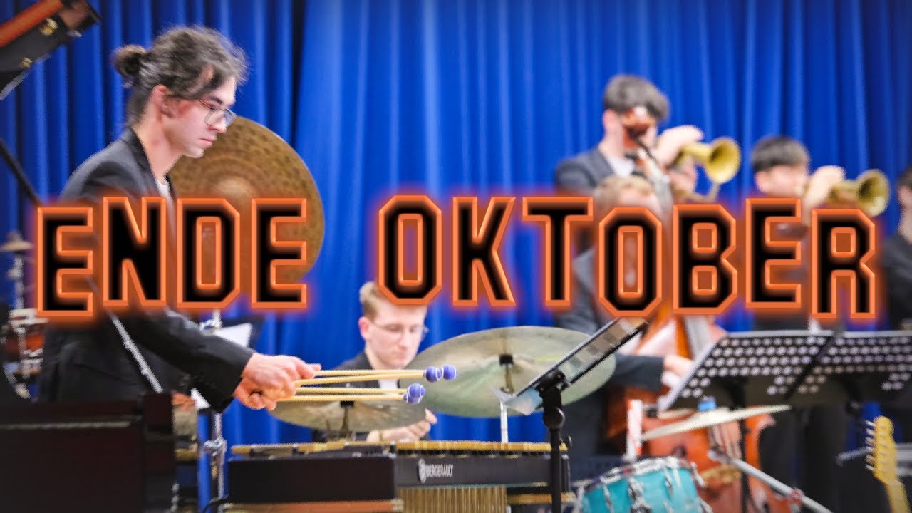 Carl Krämer - Ende Oktober | LJJO RLP Big Band (Live Performance / Percussion Cam - Moritz Spieß