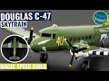 Major improvements for douglas c47 skytrain dakota  cobi 5743 speed build review