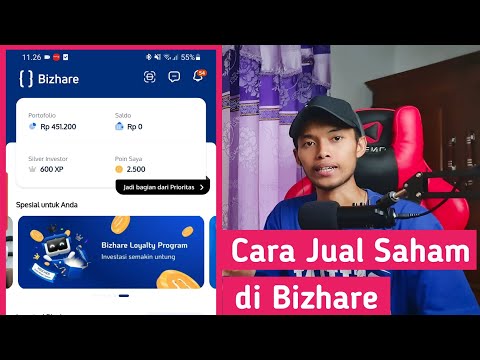 Cara Jual Saham di Bizhare