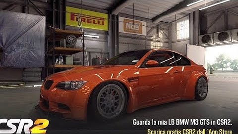 [CSR2] BMW LB M3 GTS shift and tune for 8.41x #csr2