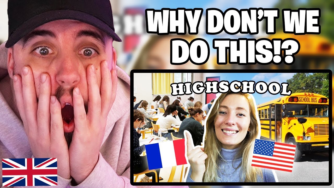 Brit Reacts to European vs American Highschools