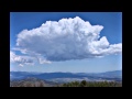 Mountain Thunderstorm Developing - Timelapse