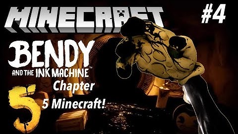 Bendy and the Ink Machine Chapter 5 in Minecraft Part 4 - Map Showcase