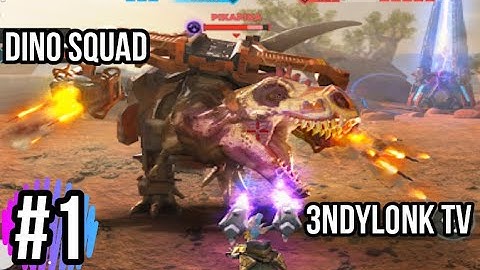 DINO SQUAD -- Gameplay Walktrough Part 1 (no commentary),IOS/ANDROID