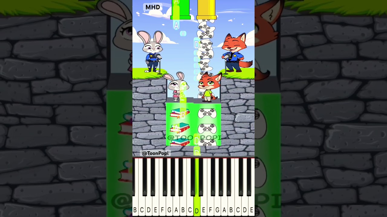 Love Race Challenge Judi vs Nick Judy - Will Choose Game or Book | Zootopia 