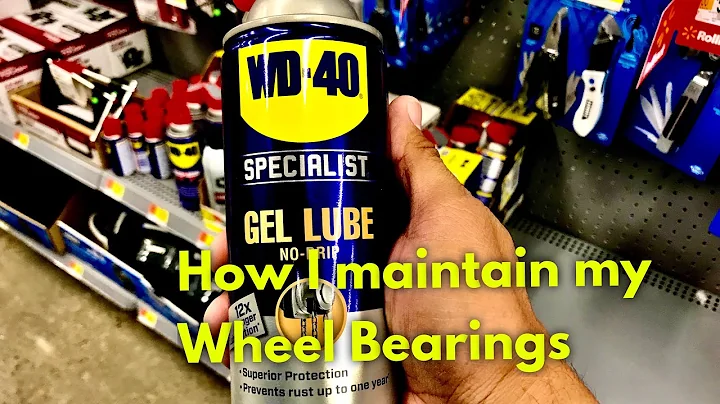 WD40 gel lube on my Wheel Bearings