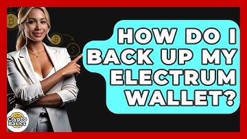 How Do I Back Up My Electrum Wallet? - CryptoBasics360.com