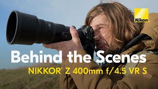Nikkor Z 400Mm F4.5 Vr S - Behind-The-Scenes Video Compact Lightweight Super-Telephoto