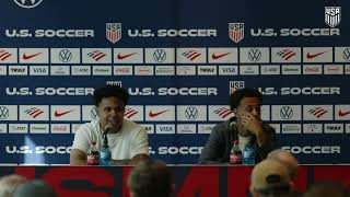 Tyler Adams & Weston McKennie Press Conference | USMNT Midfield Duo Talks World Cup