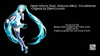 Heart Attack (feat. Hatsune Miku English V3) [Vocalistener] - Vocaloid Cover