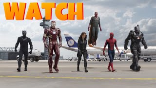 Top 30 MCU Fight Scenes || #11 The Airport Battle (CIVIL WAR)