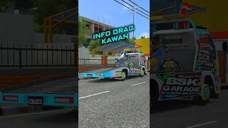 TOWING MOTOR DRAG #bussimulatorindonesia #bussid #modbussid screenshot 1