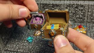 Interactive Treasure Chest for TRPGs! this chest opens to find different interiors and tokens within