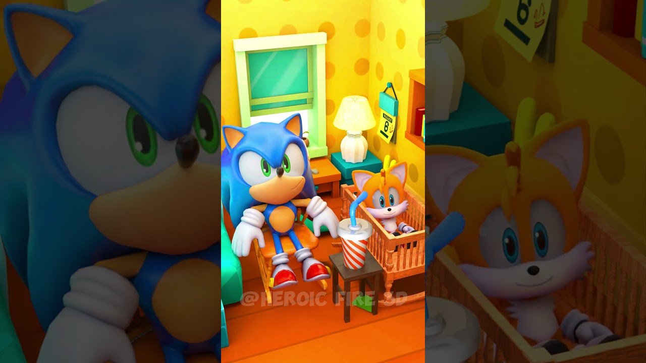 Tails Stealing Sonic's Shake😄