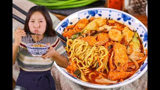 Korean Vegan Jjamppong Recipe