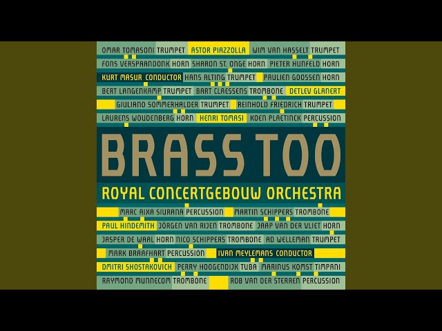 Konzertmusik, Op. 50: I. Mässig schnell, mit Kraft - Sehr breit, aber stets fliessend (Live)