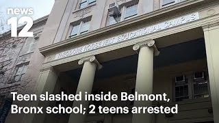 2 14-Year-Olds Accused Of Slashing Teen Inside Belmont School News 12