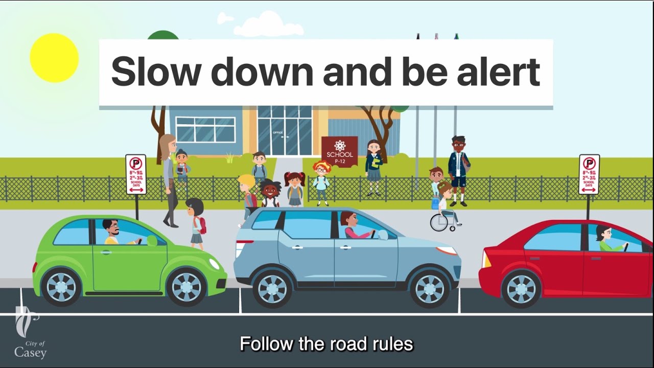Driving safely around schools Safe Around Schools YouTube