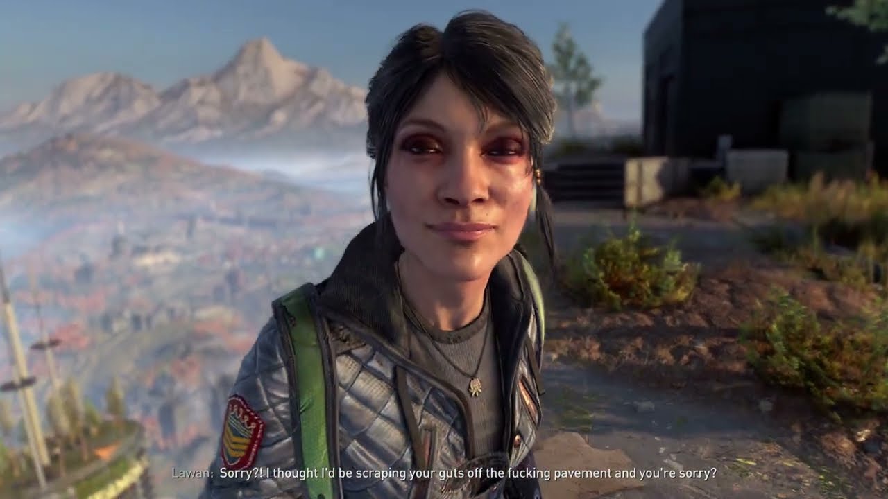 Dying Light 2 - Broadcast: Lawan Hugs then Slaps Aiden Caldwell "Are You Kidding Me? Cutscene PS5