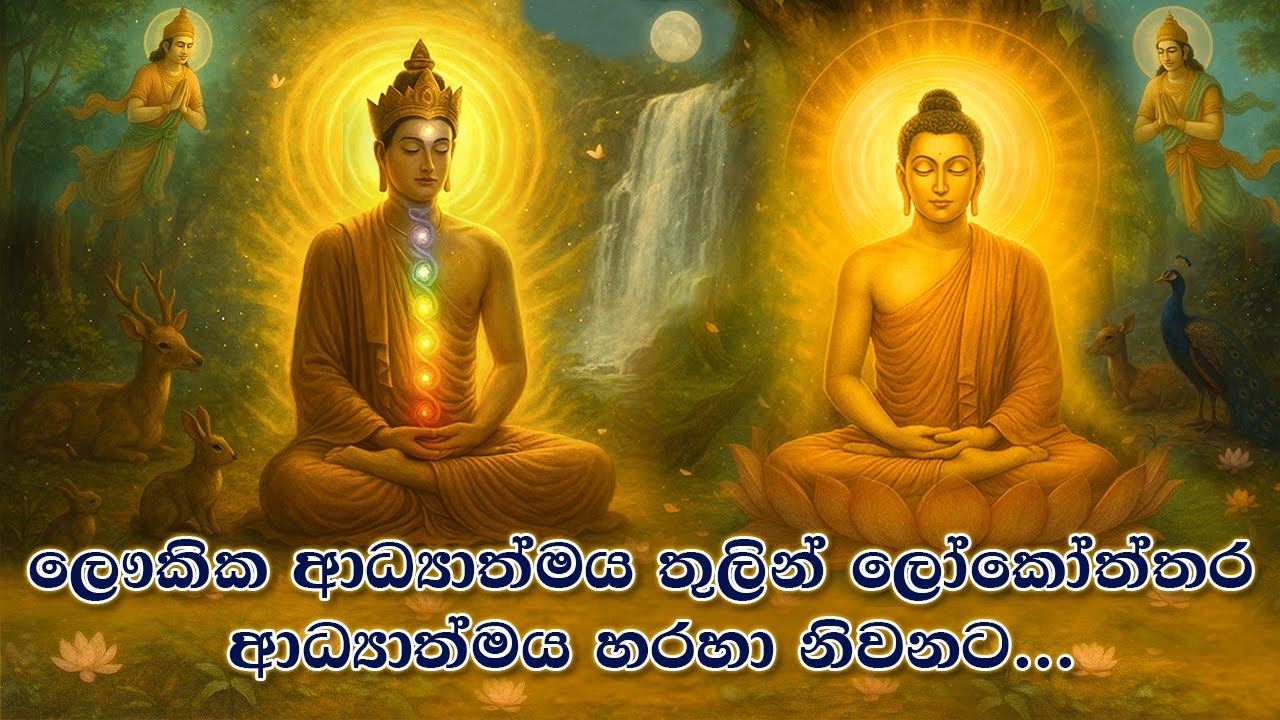 ලෞකික අධ්‍යාත්මය ඔබත් නොසලකාහරිනවද.? | එය නිවනට වැදගත් වන ආකාරය.