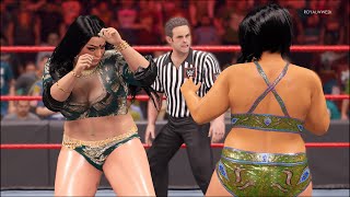 Lakshmi Shahaji vs. Indian Woman ( Anjaly Priyarai ) - WWE 2K22 - Full Match 💖