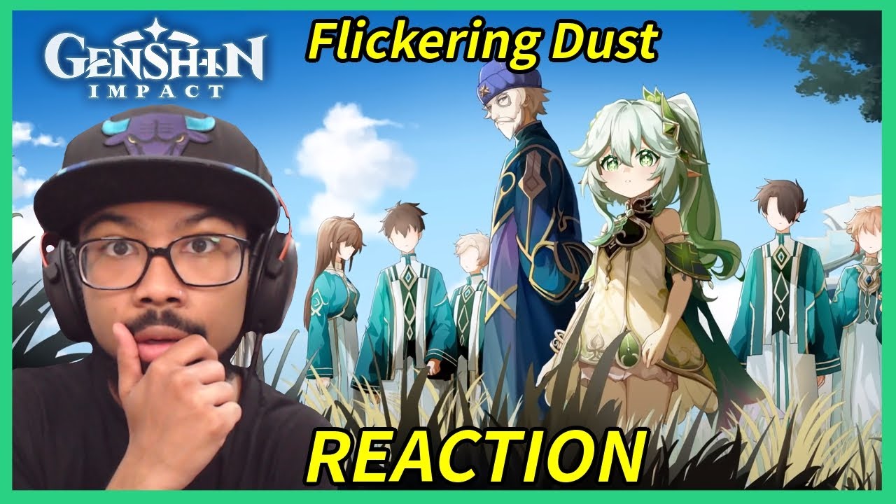 [Genshin Impact 2nd Anniversary] Flickering Dust Reaction - YouTube
