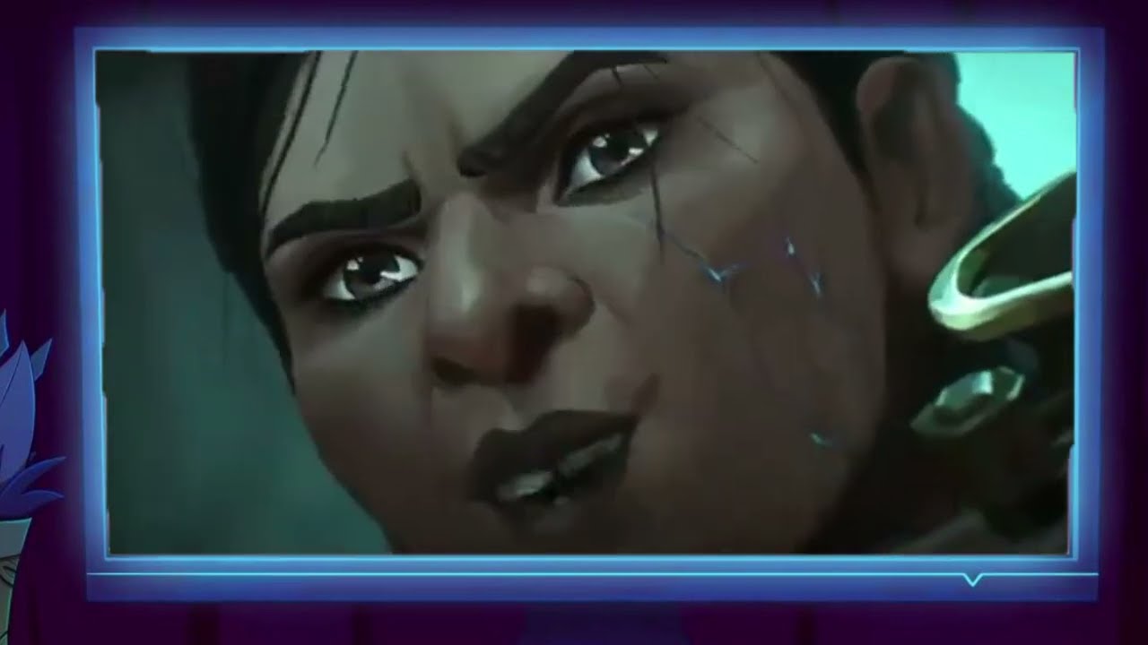 Vox watches Jinx and Sevika's fight EP.5