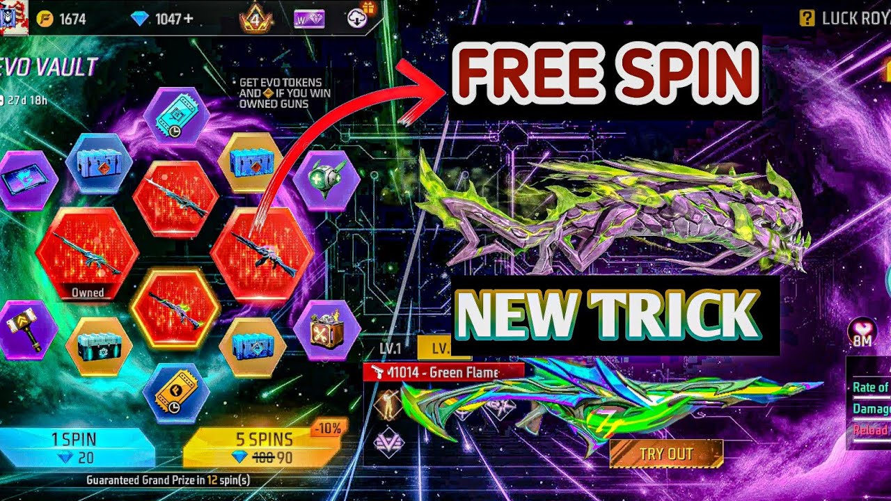 Free fire new evo gan free fire video one short video free fire game 