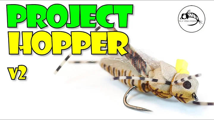 Fly Tying Tutorial: REALISTIC Hopper Fly Pattern: ...