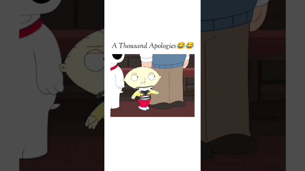 A thousand Apologies🤣😂