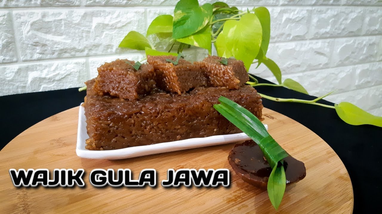 WAJIK GULA MERAH | Jajanan Tradisional Khas Indonesia 