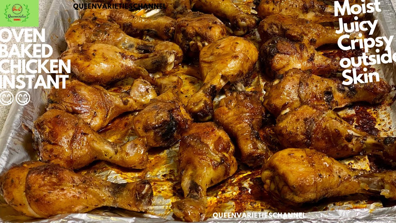 BEST EVER BAKED CHICKEN DRUMSTICKS STEPBYSTEP EASY BAKED CHICKEN